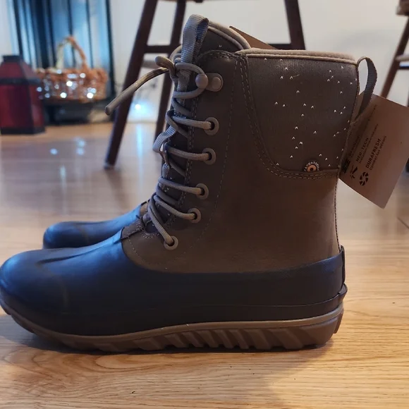 Bogs Casual Tall LTR Winter Boots Size 9 - Picture 2 of 10